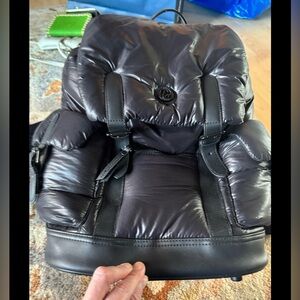 Joan & David Black Backpack